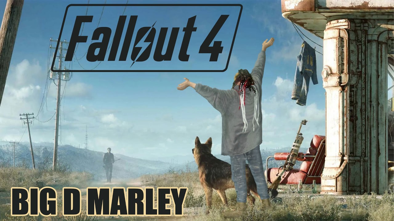 Living in Fallout 4 (Day 2) | BigDMarley #fallout #youtubeshorts #bigdmarley