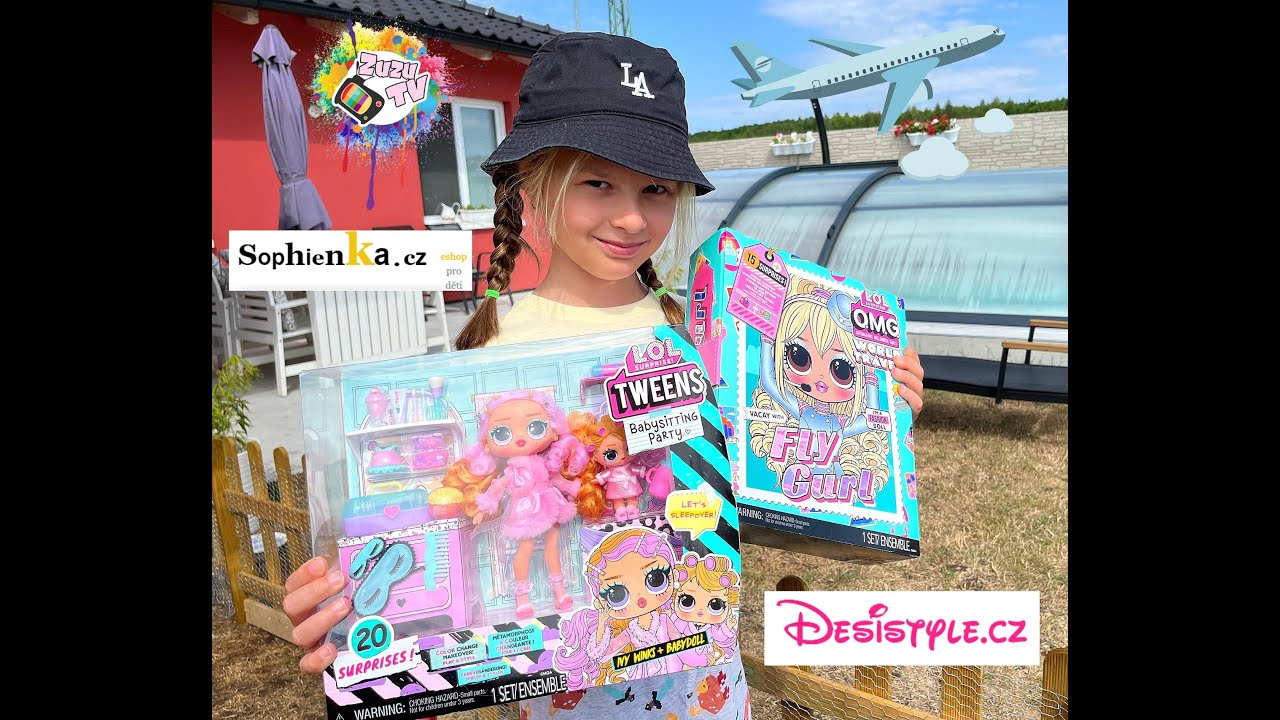 ZuzuTV a Desistyle/Sophienka uvádí - L.O.L. Chůva 👶 a L.O.L. Letuška 🛩