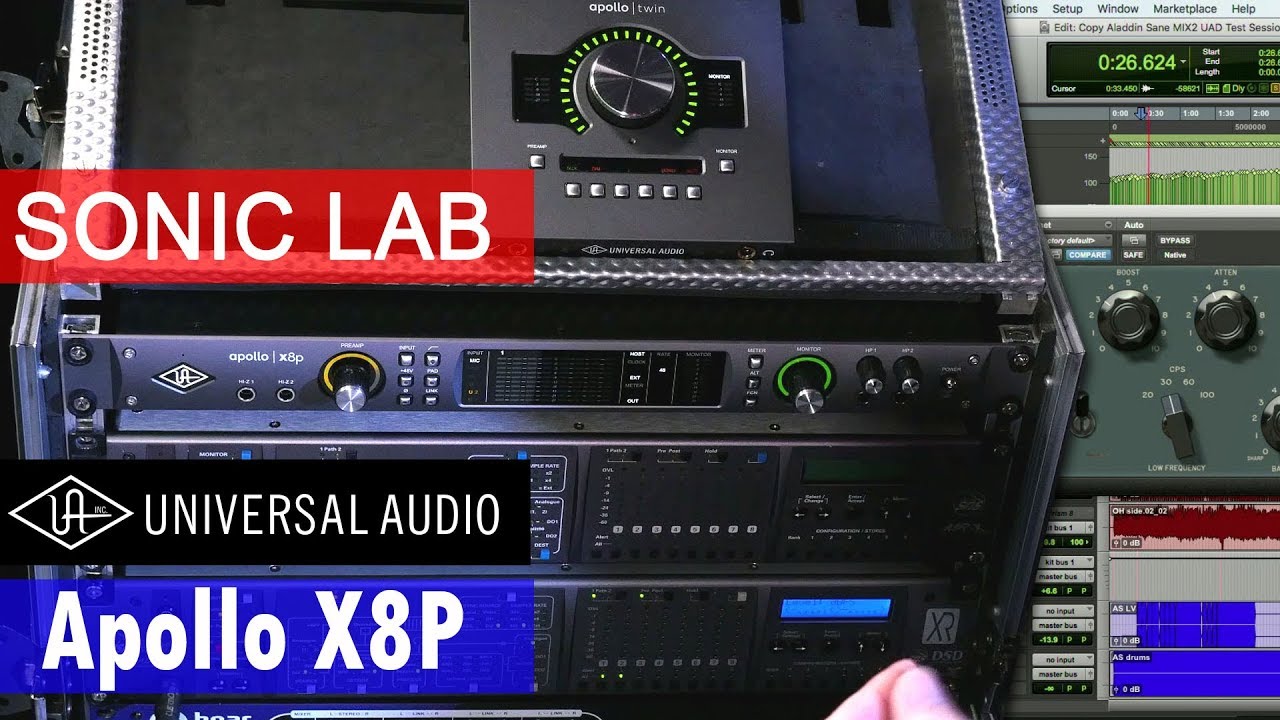 Обзор UA Apollo X8P &mdash; SonicLAB