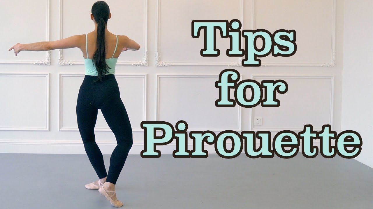 Focus on the front leg to improve Pirouettes | Ballet For All Video 1