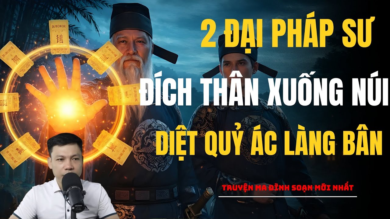 2 ĐẠI PHÁP SƯ ĐÍCH THÂN XUỐNG NÚI DIỆT QUỶ ÁC LÀNG BÂN | Truyện Ma MC Đình Soạn - Chuyện Ma Ghê Rợn