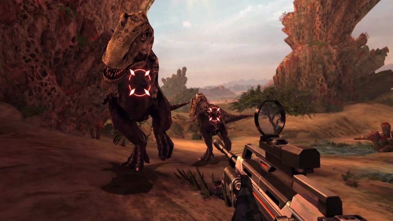 DINO HUNTER: DEADLY SHORE - Gameplay Walkthrough Part 358 Kill 4 Elder Allosauruses
