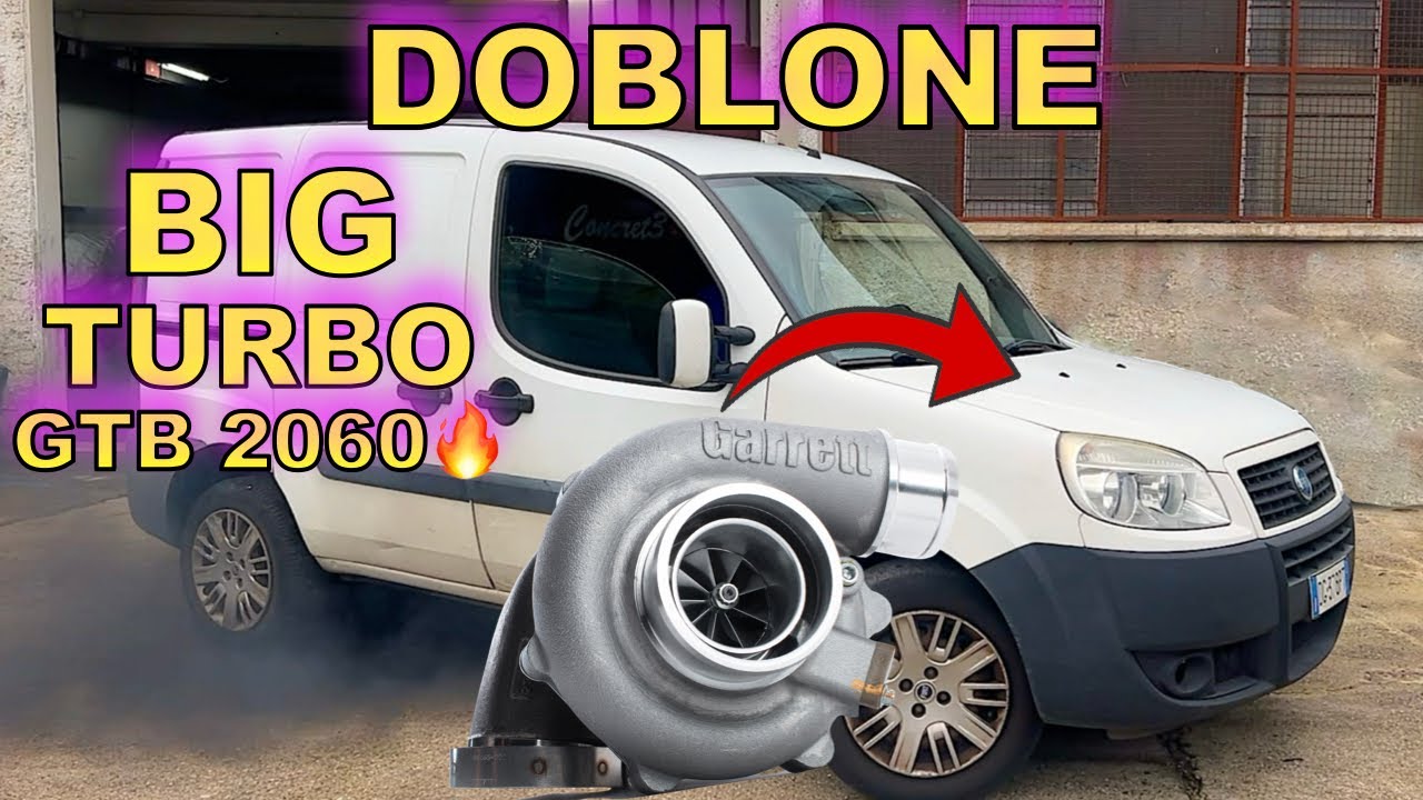 Montiamo un BIG TURBO sul Doblone | GTB2060VKLR su 1.9 8 valvole Multijet | Il ritorno del Doblone