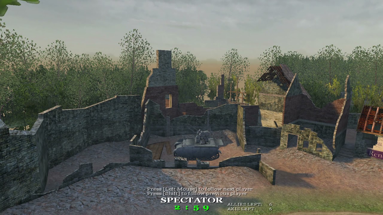 Team 3D vs. United 5 Call of Duty 1 CPL 2005 Grand Final mp_dawnville