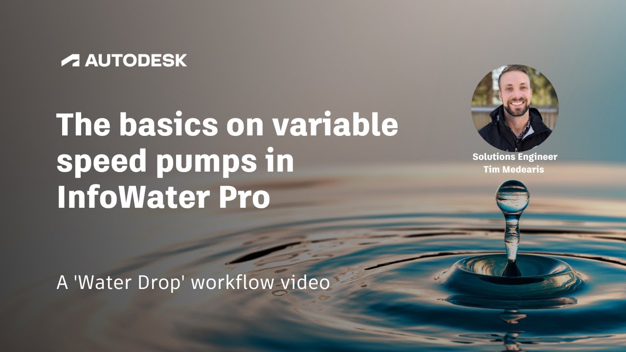 Основы насосов с переменной скоростью в InfoWater Pro