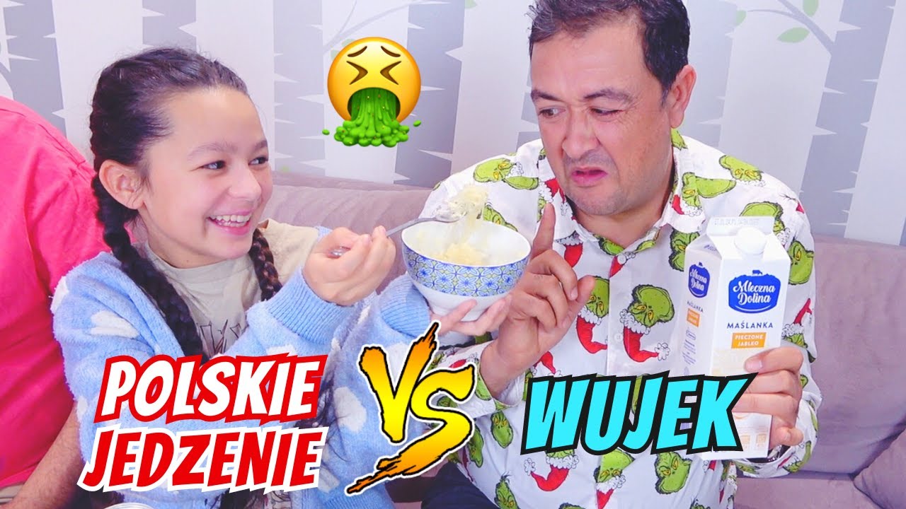 WUJEK Z PARYŻA vs POLSKIE JEDZENIE!