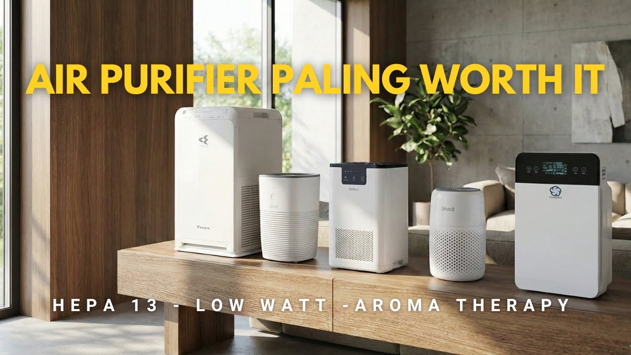 7 Rekomendasi Air Purifier Terbaik 2026, Sudah HEPA 13,  LOW WATT dan Bisa Ditambahkan Aroma Therapy