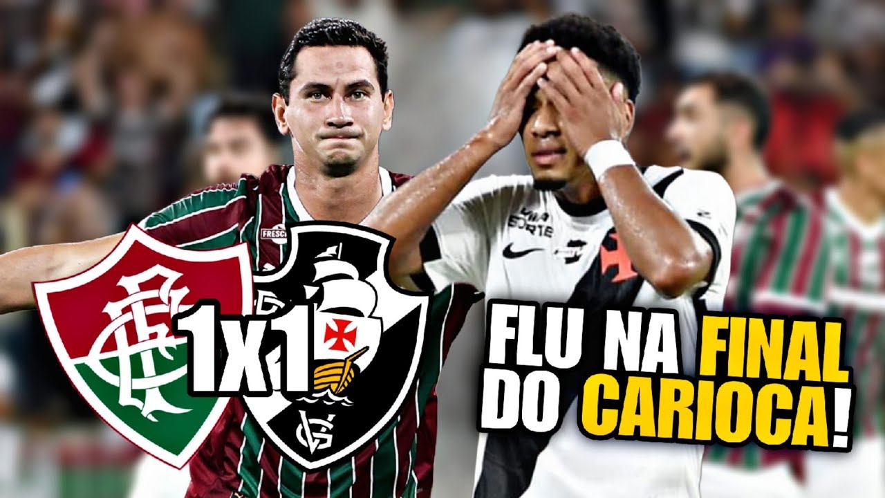 FLUMINENSE NA FINAL DO CARIOCA | VASCO ELIMINADO - Canal do PH