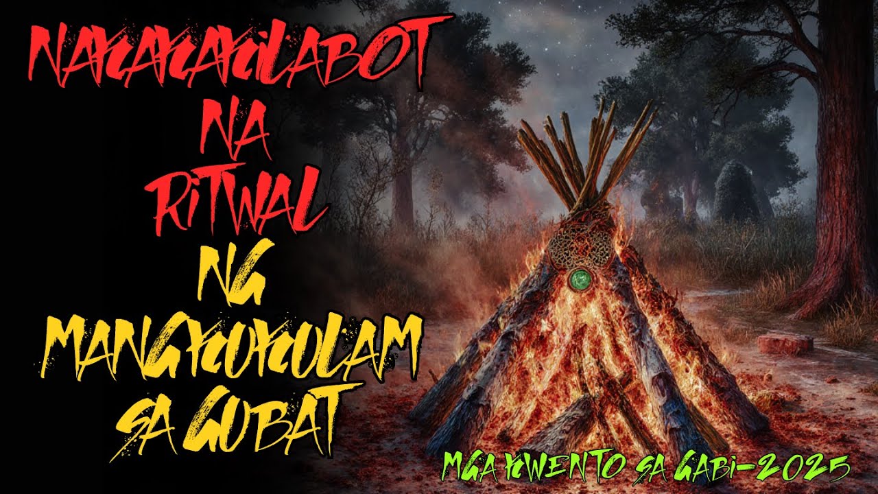 NAKAKAKILABOT NA MGA RITWAL NG MANGKUKULAM AT ASWANG SA GUBAT