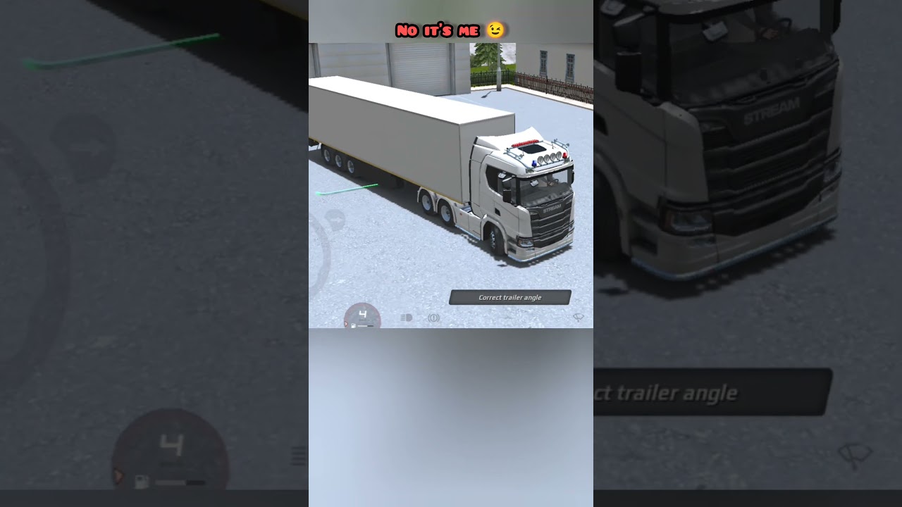 Normal Parking 😎 vs Outstanding parking 💀 in truckers of Europe 3 #toe3 #truckersofeurope3 #gaming