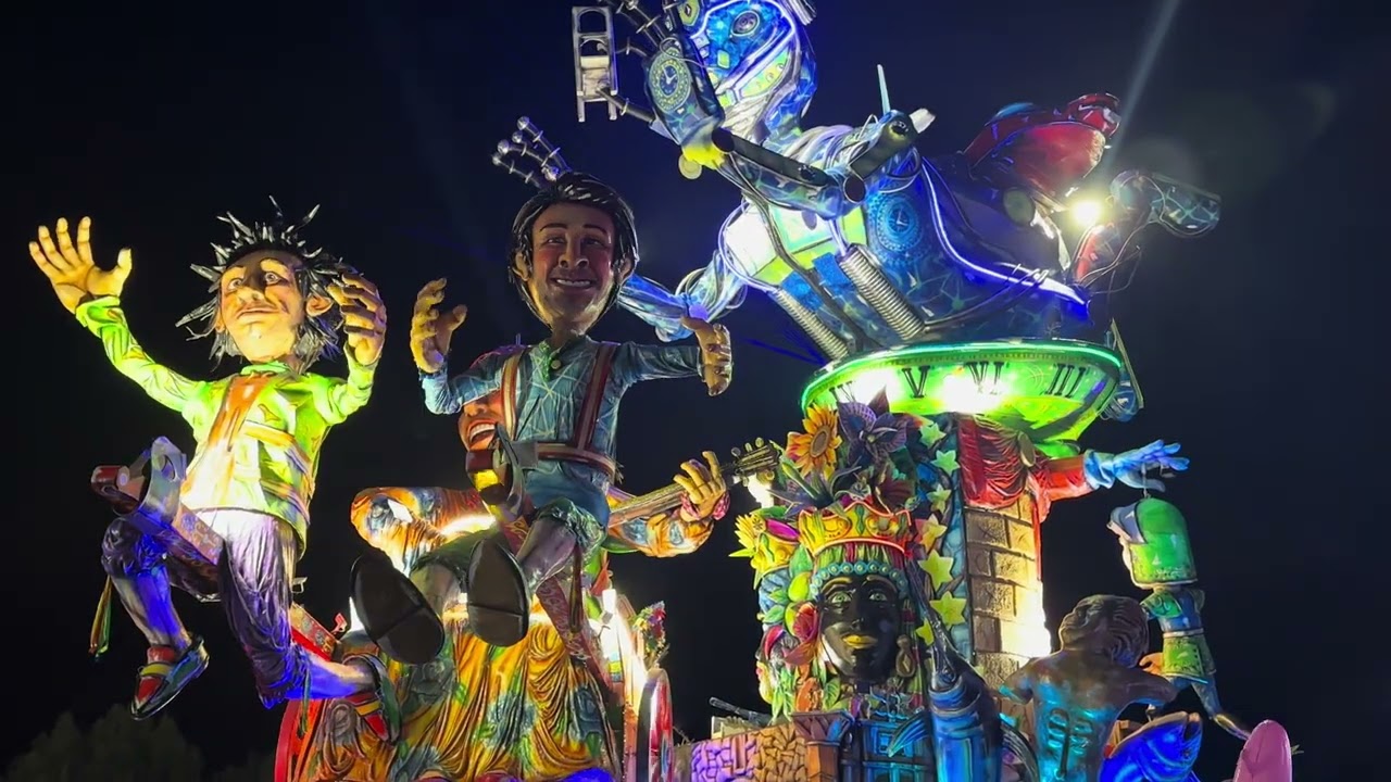 Carnevale di Sciacca 2025 - Ass. Culturale “Anima e cuore” - Carro allegorico “Profumo di zagara”