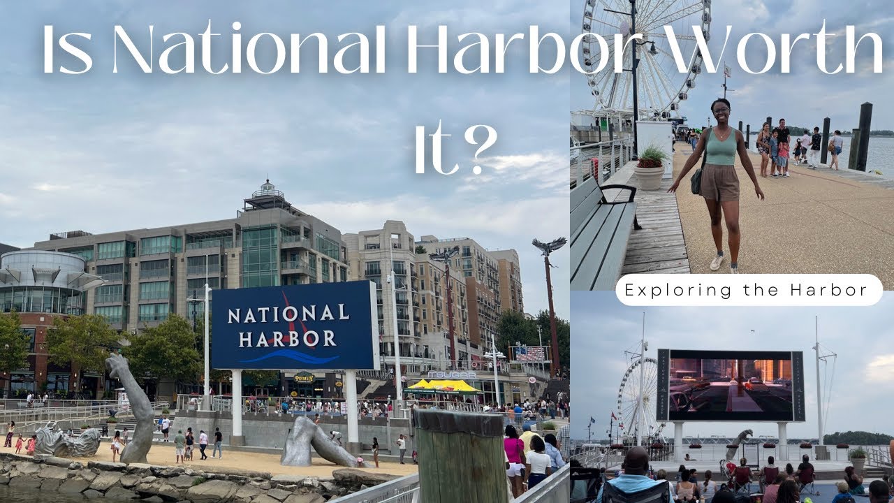 Exploring National Harbor | Things To Do, See, and Eat 🎡🍿