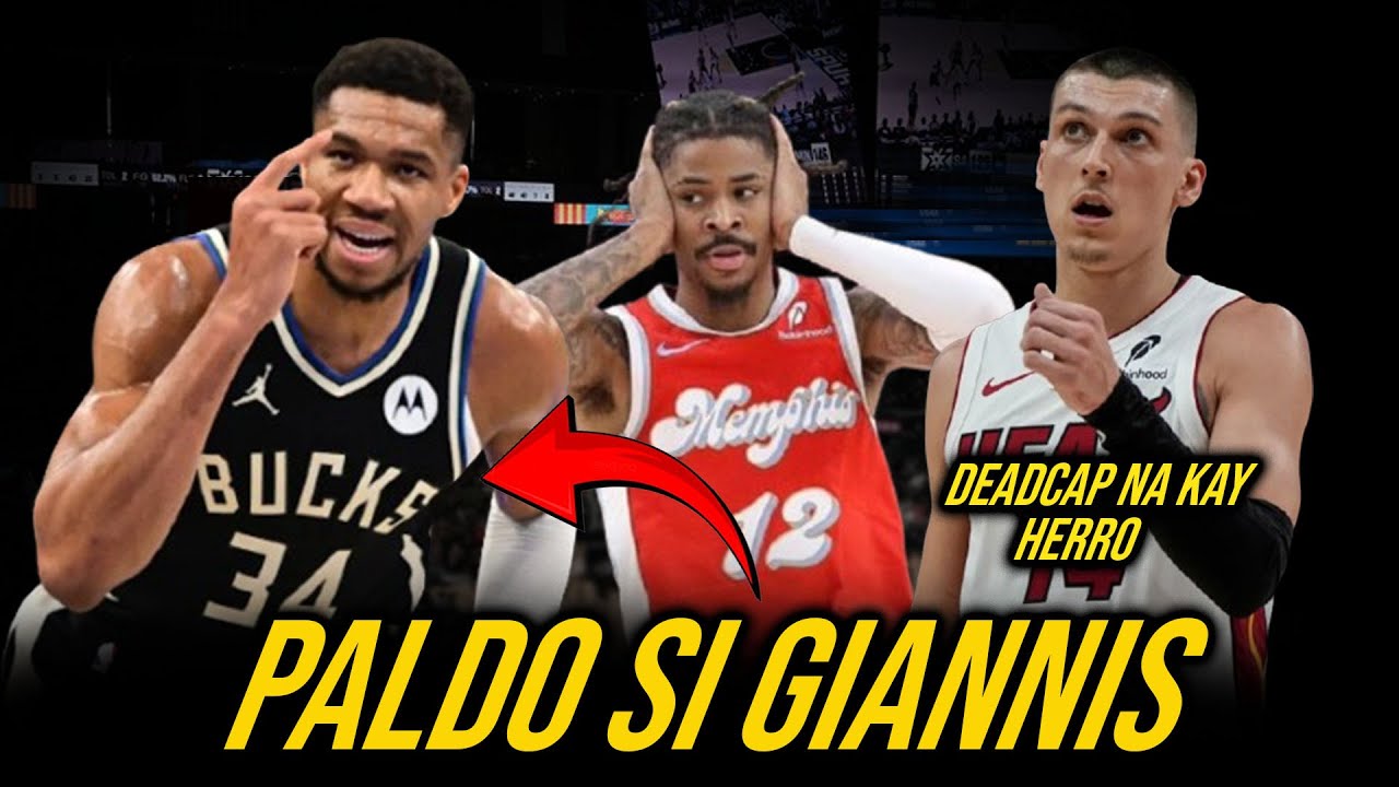 PAPALDO pala si Giannis Kapag HINDI UMALIS ng Bucks | Na-DEADCAP na si Tyler Herro sa Miami