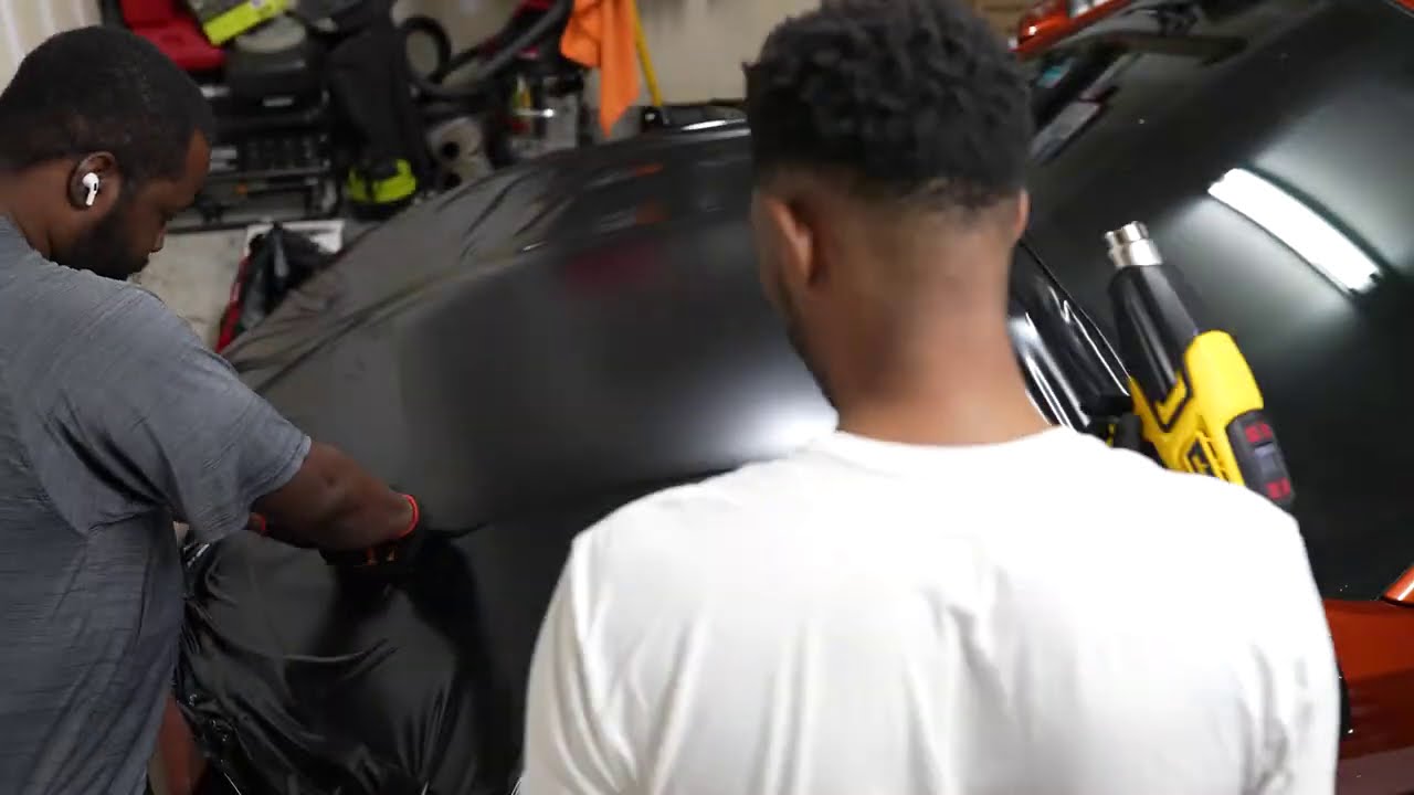 How to Wrap My 2021 SRT Redeye Hellcat Charger (Beginner)