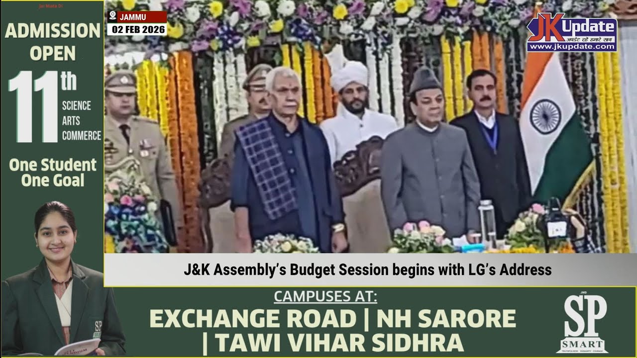 J&K Assembly’s Budget Session begins with LG’s Address