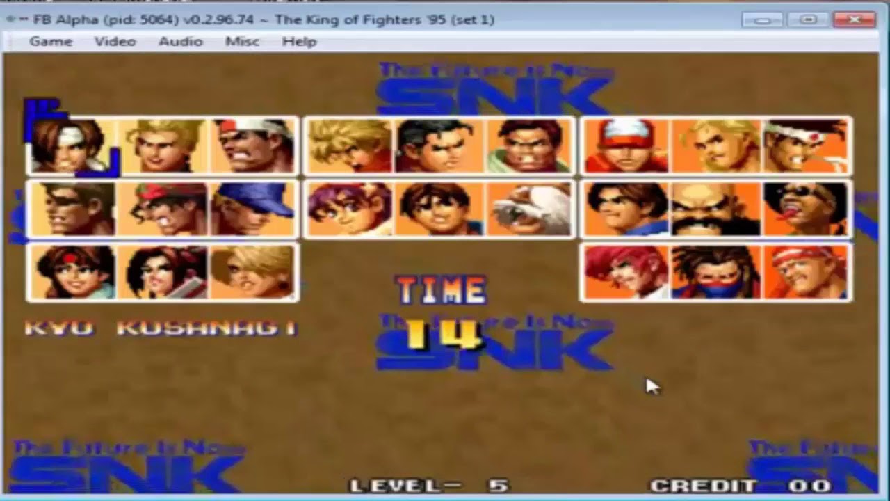 sacar personajes ocultos kof 95,97,98,99,00,02 paso a paso