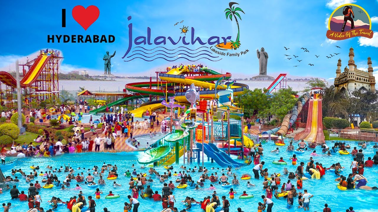 Jalavihar Water Park  Hyderabad || Water Theme Park Hyderabad || Jalavihar Park THRILL & FUN Rides.