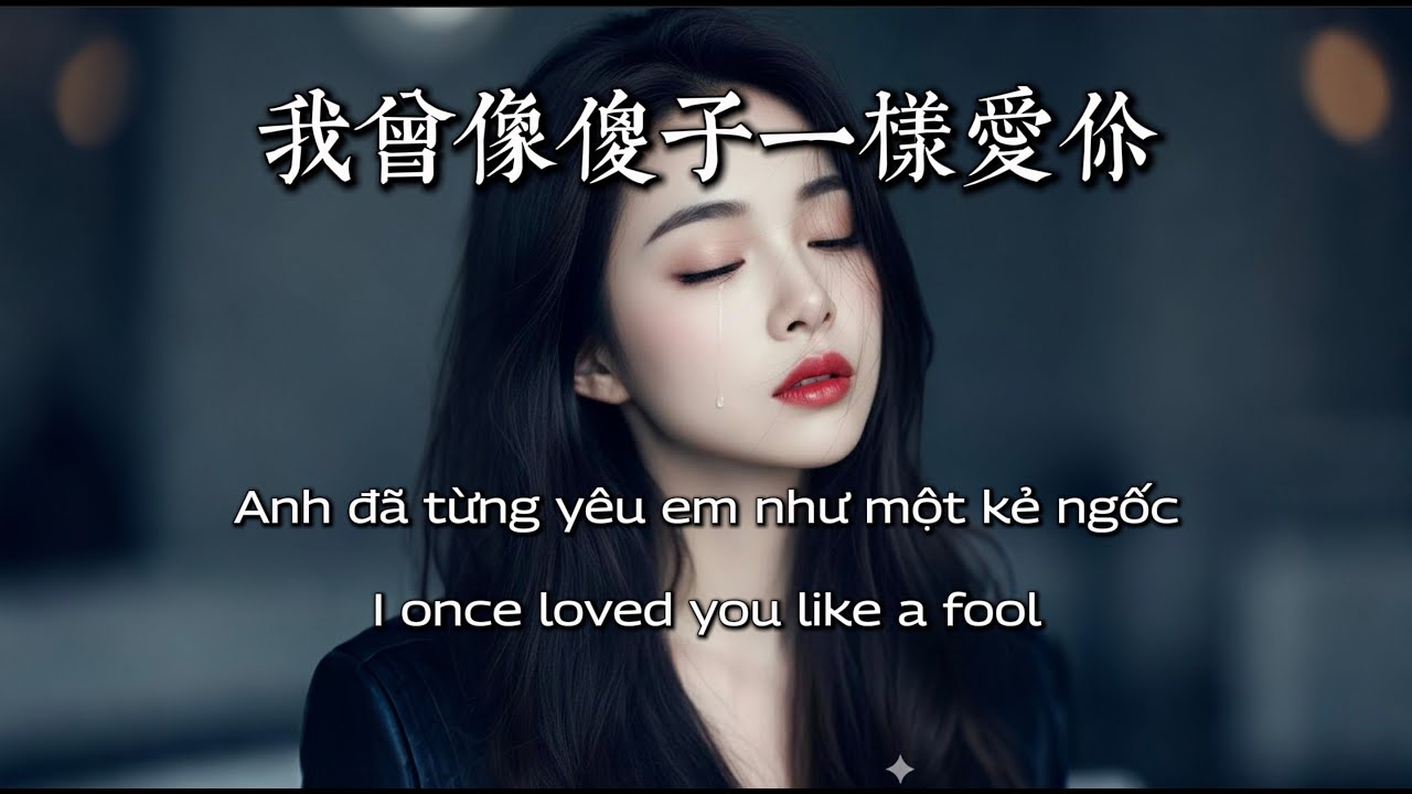 我曾像傻子一樣愛你 I 一首唱给放不下的人的伤心情歌/  I Once Loved You Like a Fool / Cover by Ivy Lyrics《中文｜Tiếng Việt｜EN》
