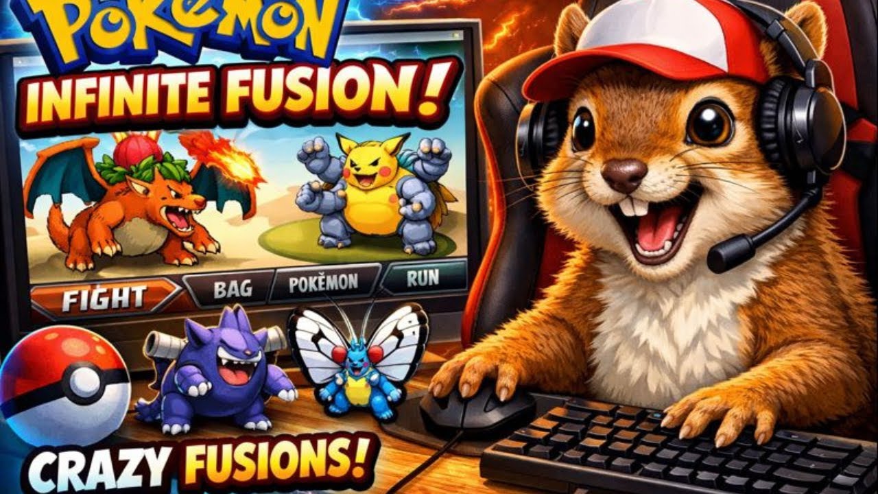 Live | First Time Playing Pokemon Infinite Fusions | !social !discord