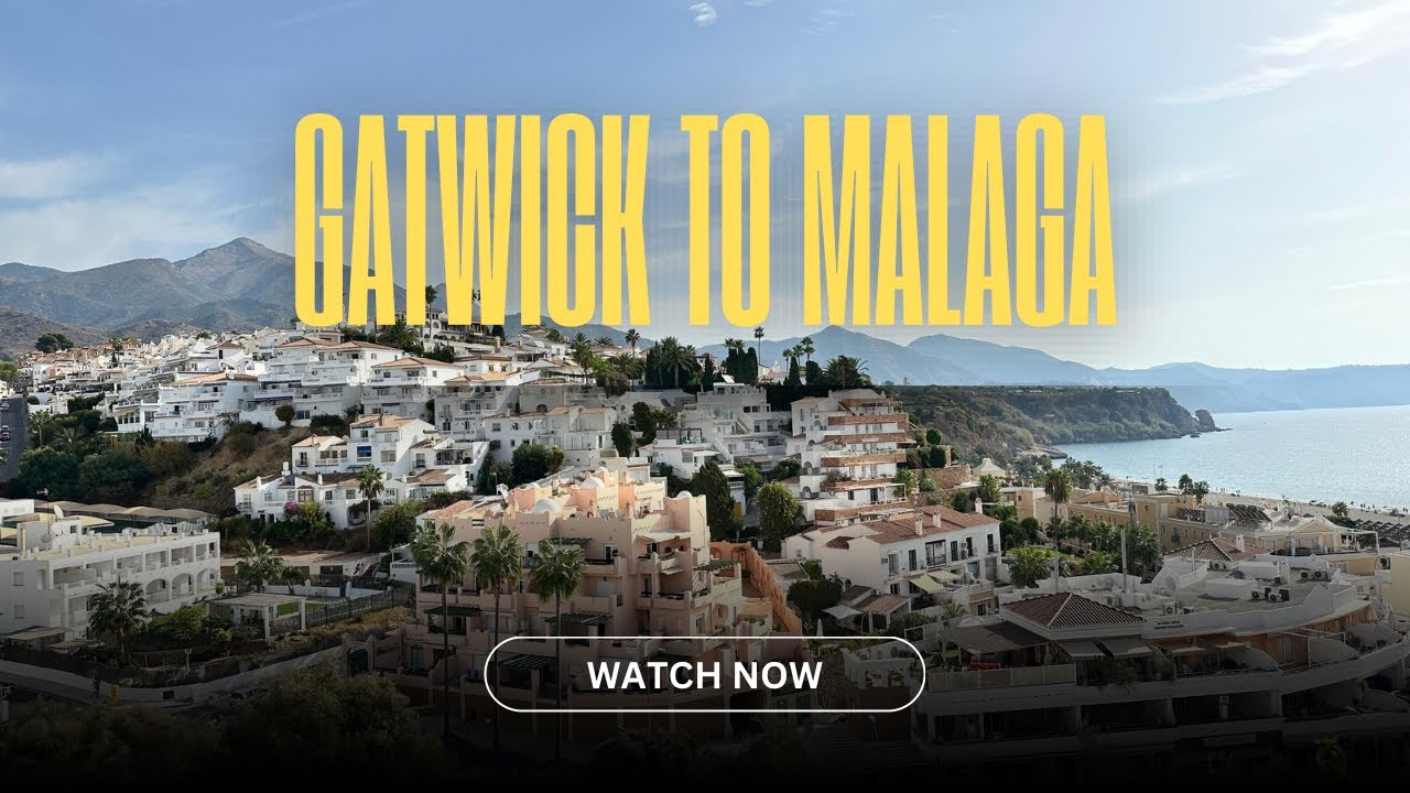 Episode 27: From Gatwick airport to Malaga-Costa del sol airport #dji #djiosmopocket3
