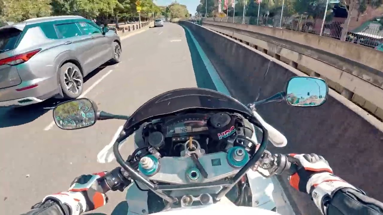 Honda VTR1000 SPY Onboard POV 