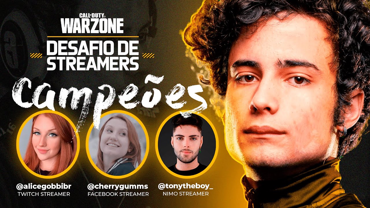 FOI POR POUCO! GANHAMOS O CAMPEONATO OFICIAL DOS STREAMERS * CALL OF DUTY: WARZONE *