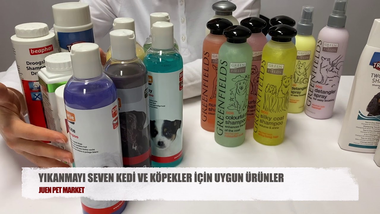 Kedi ve köpek şampuanları