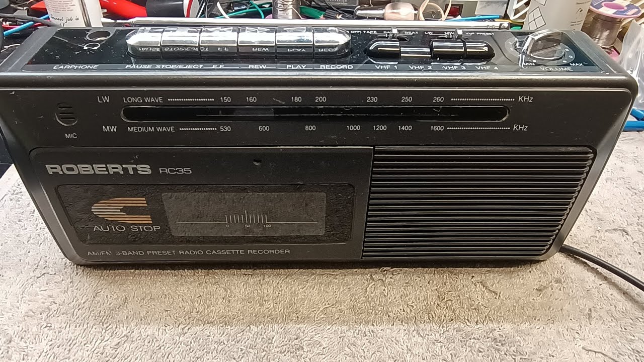Roberts Radio RC 35 Radio Cassette (4K)