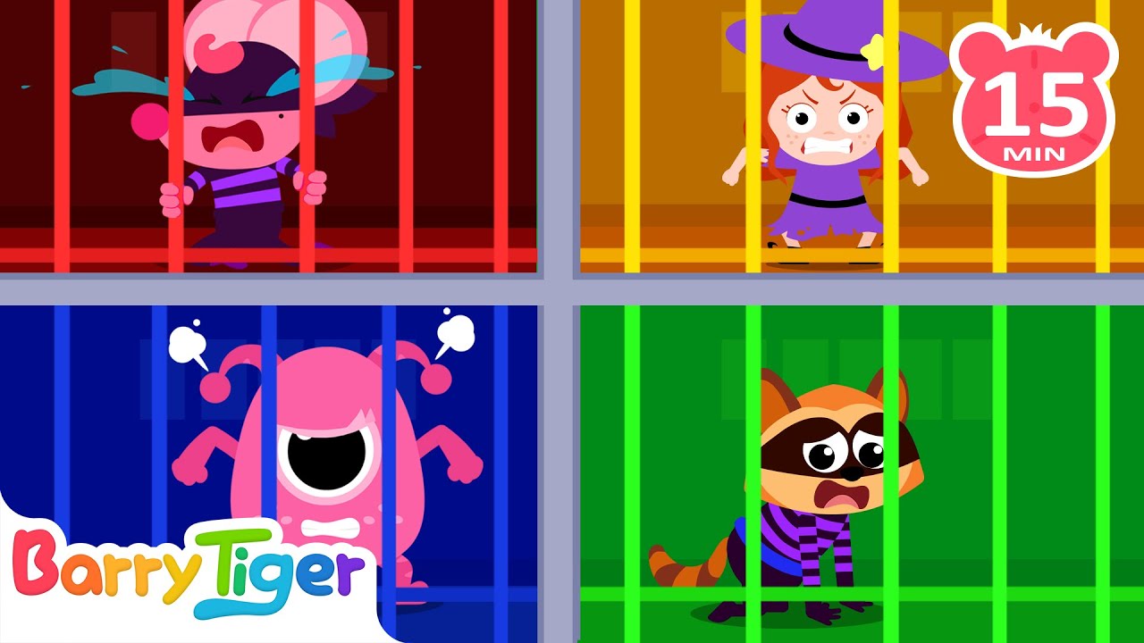 Adventure to Rescue the Princess｜Catch the Naughty Alien｜+ More Safety Cartoons for Kids｜BarryTiger