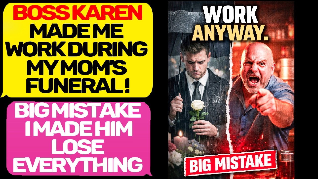Owner Made Me Work During My Mom’s Funeral! Big Mistake I Made Him Lose Everything MC