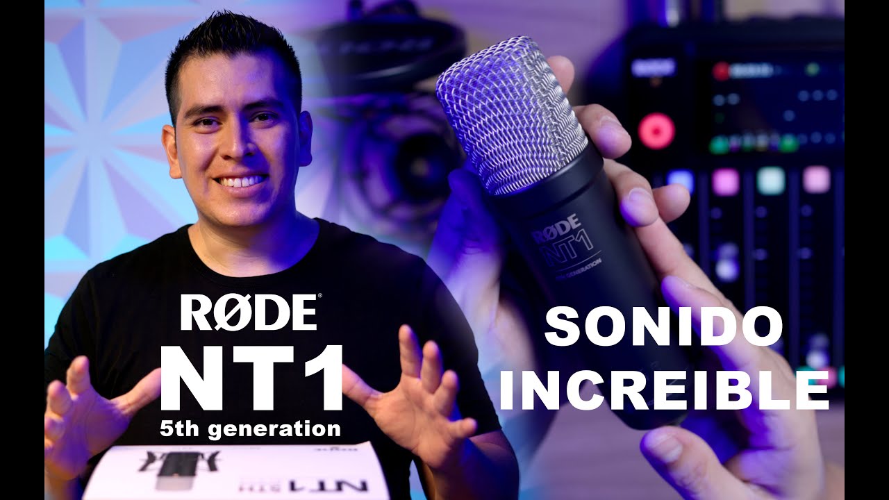 Unboxing RODE NT1 5th Generation, review en español
