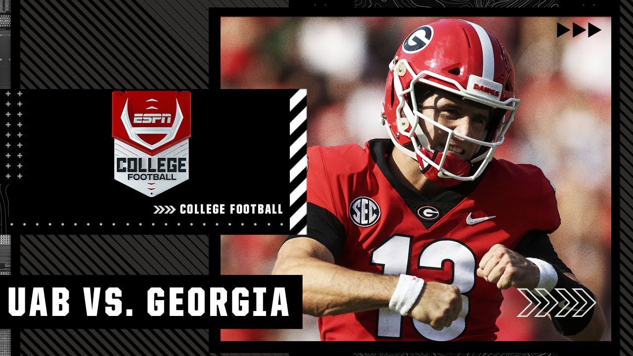 UAB Blazers at Georgia Bulldogs | Full Game Highlights