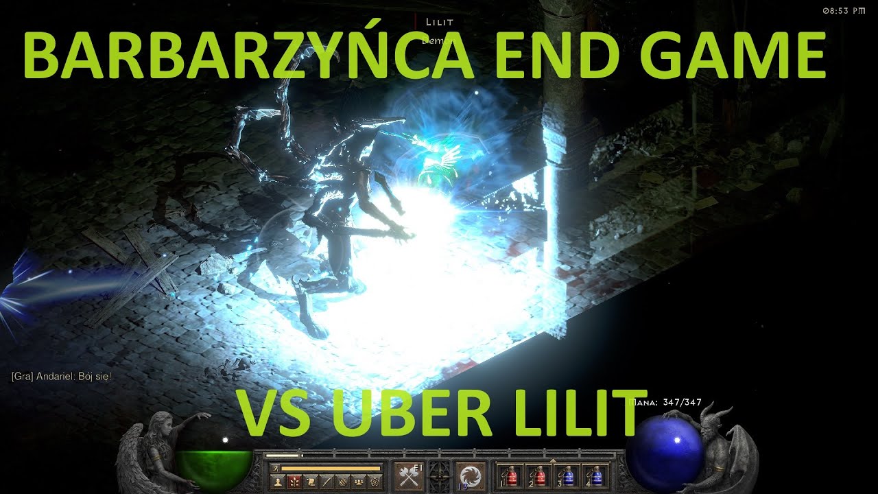 BARBARZYŃCA DWA MIECZE VS UBER LILIT D2R ladder
