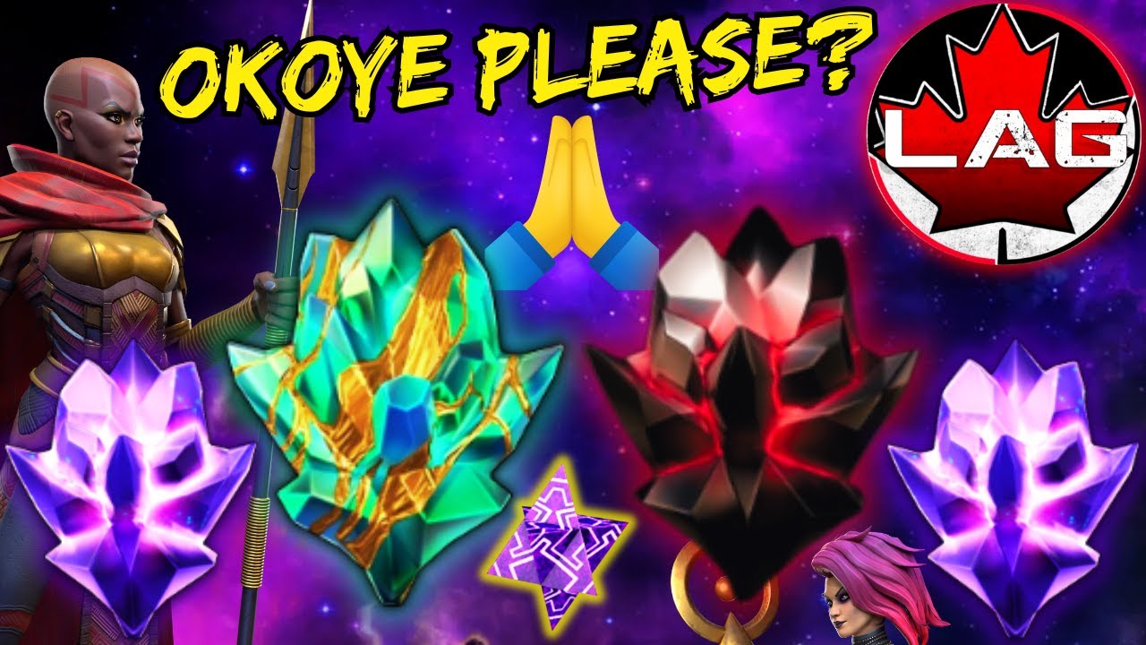 Another Titan For Okoye PLEASE!! Feat- My Gf! 7-Star Awakening Gem Crystal Opening! 6* Nico? - MCOC