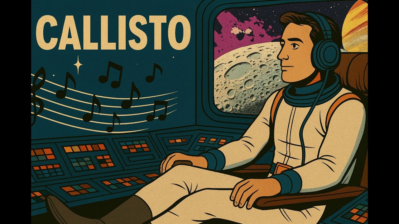 Space Jazz Voyager – Callisto ☾ | Deep Ambient Sci-Fi Jazz for Relaxation & Sleep