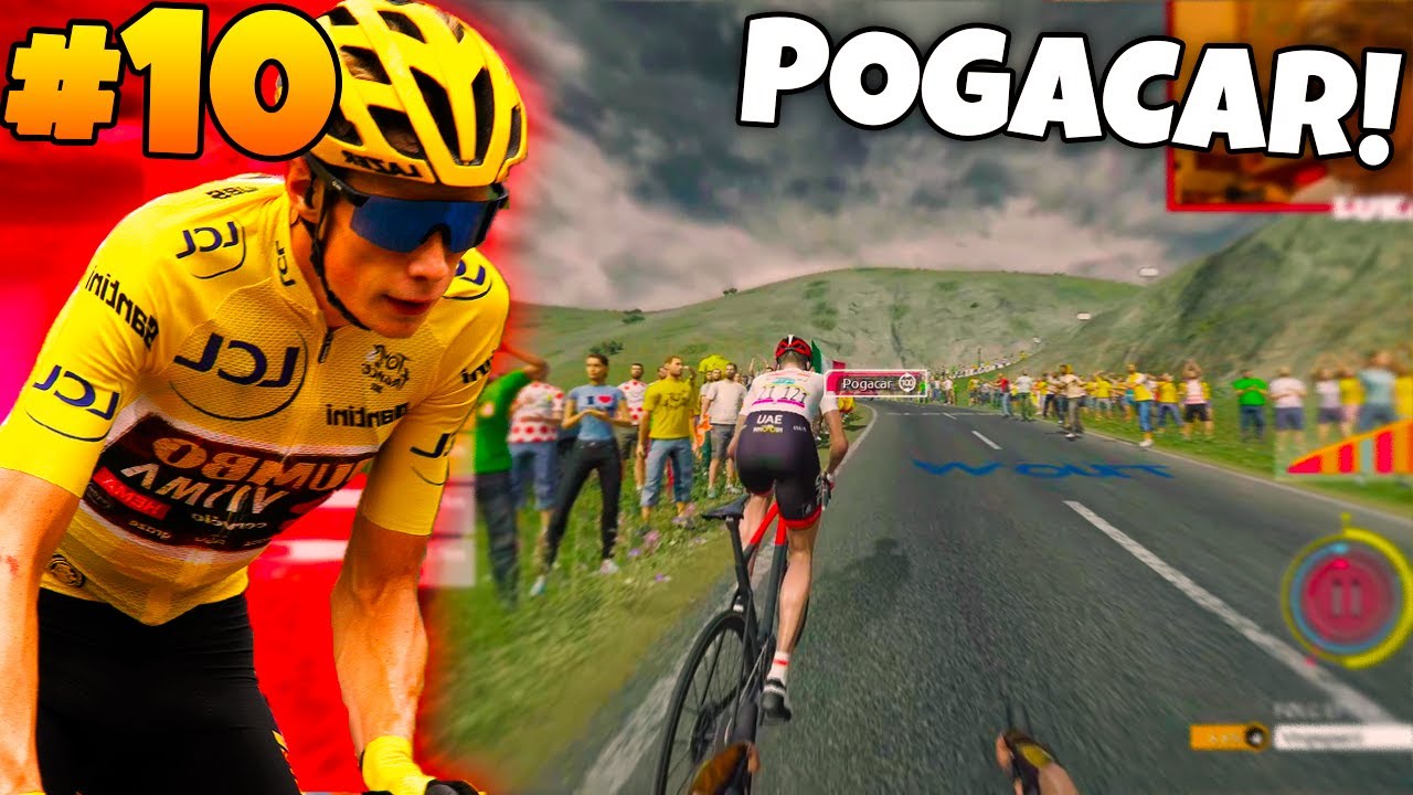 POGACAR MOD VINGEGAARD SIDSTE CHANCE!!! - Jumbo Visma #10: Dansk Tour De France 2022 PS4/PS5 (PS5)