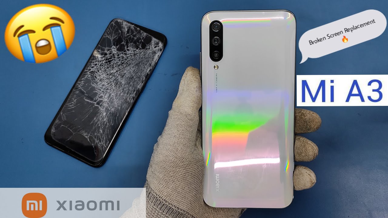 Mi A3 Restoration || Xiaomi A3 Restoration || Mi A3 crack display || Screen replacement