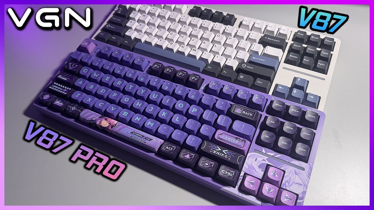 En İyi Stok Sese Sahip Klavye Olabilir Mi ??? | VGN V87 Pro & V87 Mekanik Klavye İncelemesi