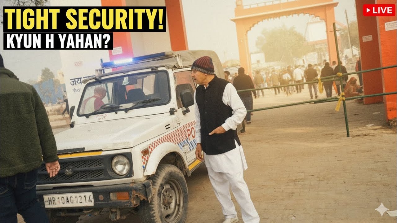 Tight security!! kyu h yahan???                                        