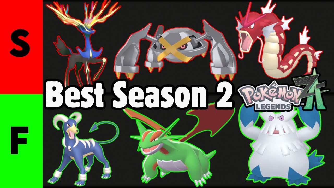 BEST POKEMON in SEASON 2 Legends ZA TIER LIST