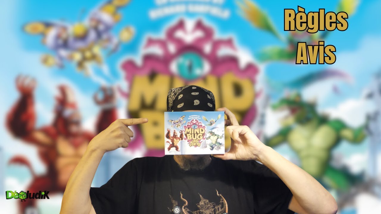 Mindbug x King of Tokyo | Contrôlez les Kaiju avec vos Mindbugs ! | Règles du Jeu + Avis |  Nerlab