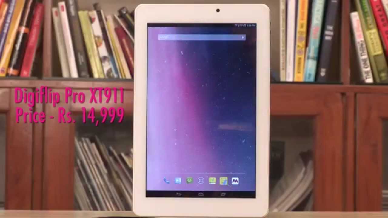 Flipkart Digiflip Pro Series Tablets - ET 701, XT811 & XT911