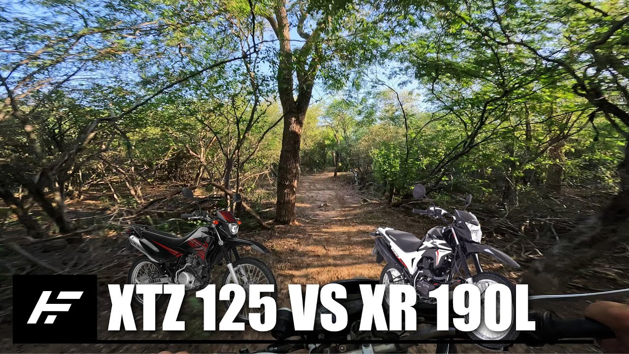 YAMAHA XTZ 125 VS HONDA XR 190L