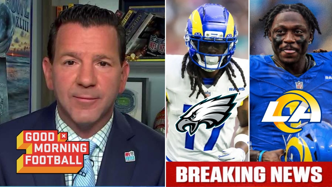 GMFB | Ian Rapoport has the latest on Eagles should trade AJ Brown to Rams for Davante Adams
