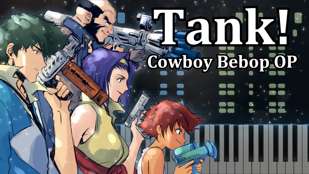 Tank! - Cowboy Bebop OP | Advanced JAZZ Piano Tutorial