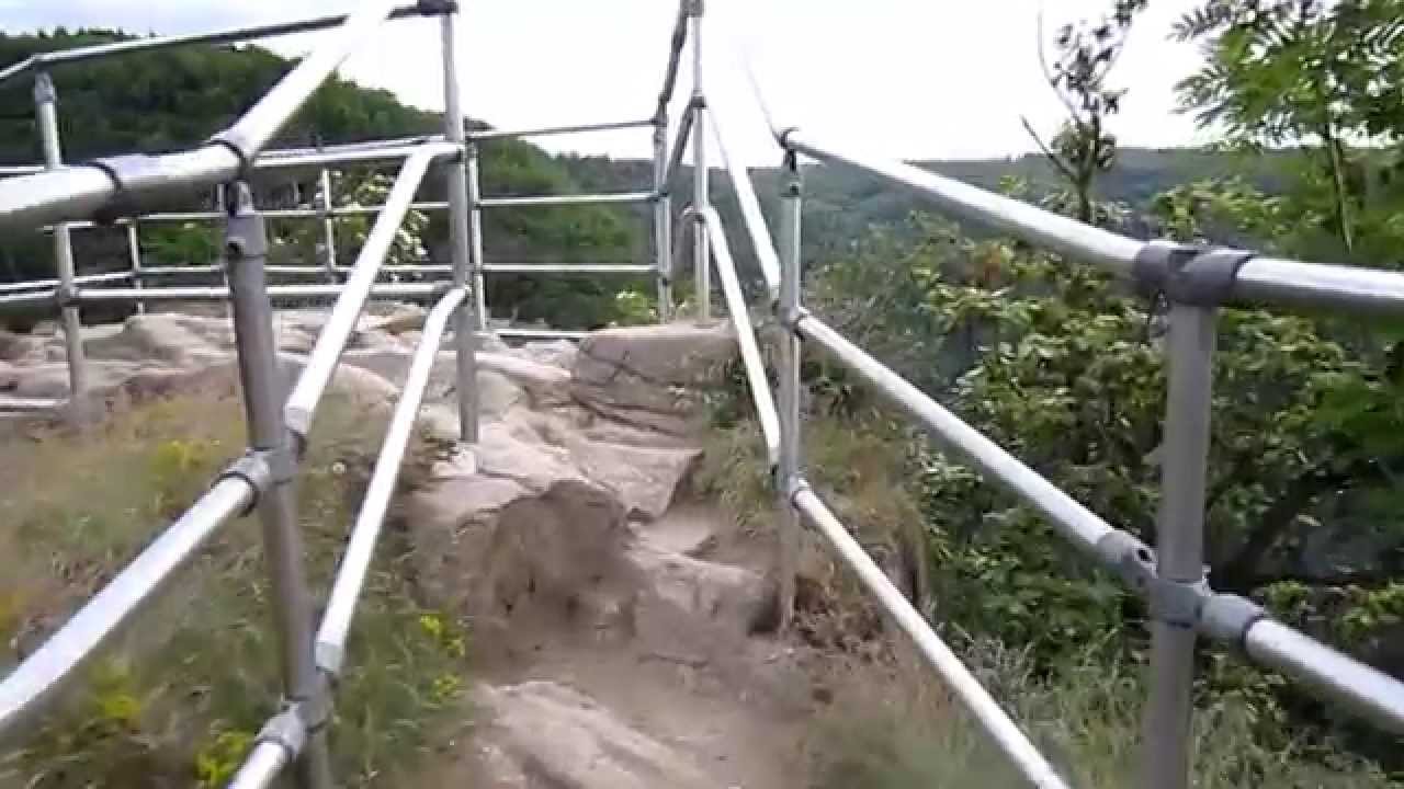 Die Rosstrappe bei Thale im Harz und der Blick ins Bodetal