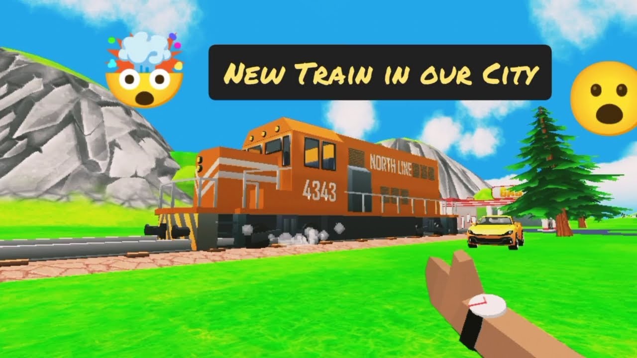 NEW TRAIN IN DUED THEFT WARS 😨