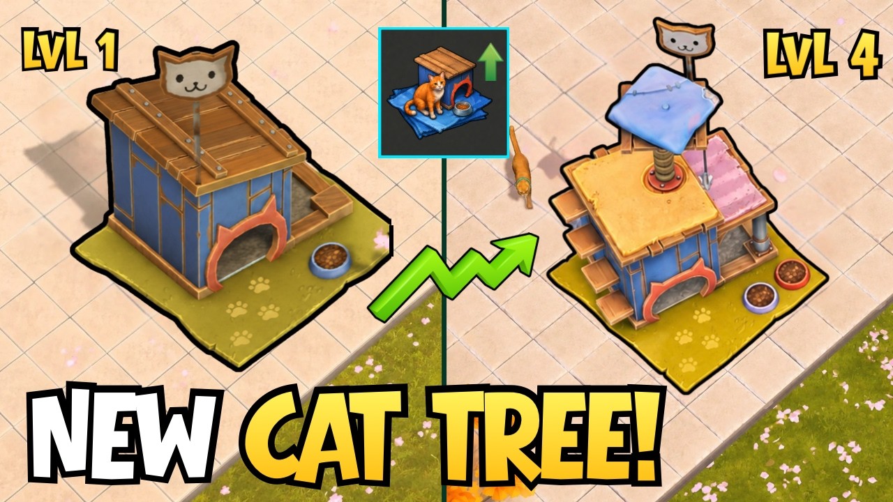 Fastest Way To Grow Cats In LDOE! New Cat Tree & Playpen Explained | Last Day On Earth: Survival