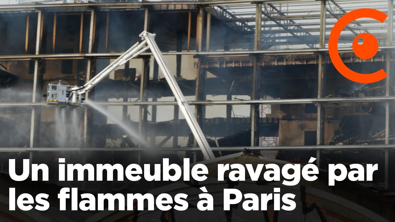 Incendie : un immeuble bas carbone en bois en construction à Paris détruit par les flammes