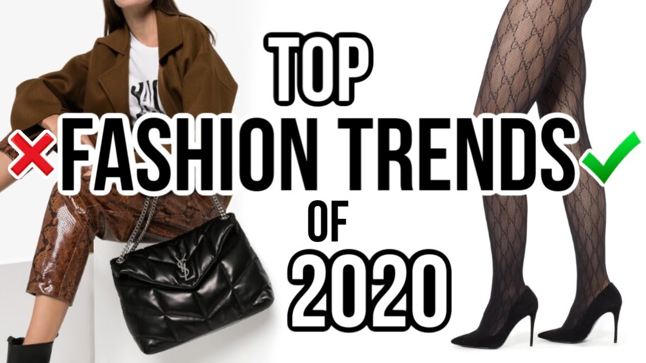 Top 10 WEARABLE Fashion Trends of 2020!